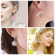 DIY Epoxy Resin Three-Dimensional Geometric Pendant Earring Silicone Mold, Spec: Hexagonal