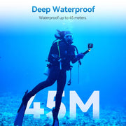 For Insta360 Ace Pro Camera TELESIN 45m Water-resistant Case Underwater Diving Housing Cover