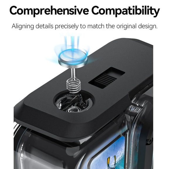 For Insta360 Ace Pro Camera TELESIN 45m Water-resistant Case Underwater Diving Housing Cover
