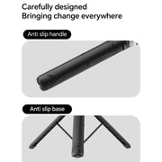 TELESIN 360 Degree Rotation 1.5m Selfie Stick Foldable Tripod For GoPro Hero / Insta360 /  DJI Osmo Action(Black)