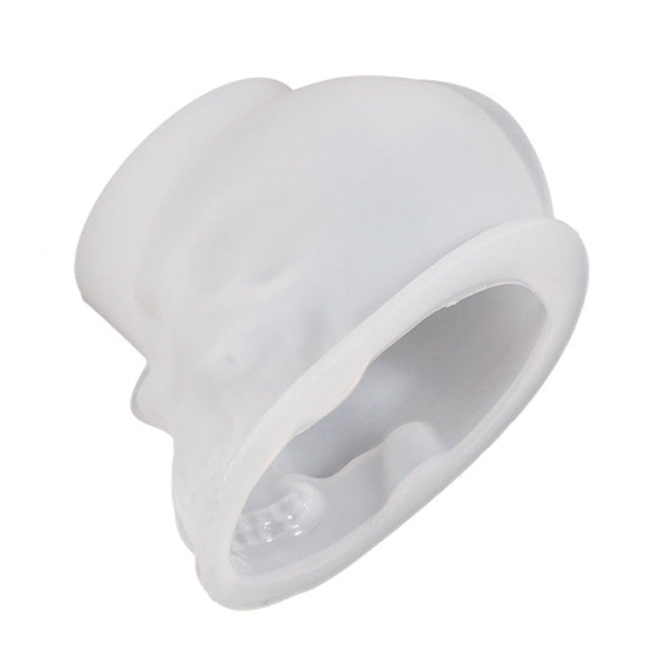 DIY Epoxy Candle Skull Keychain Pendant Silicone Mold Halloween Ornaments Mold, Spec: S