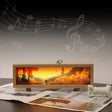 Bluetooth Music Wooden Acrylic Atmosphere Lightbox Decoration Painting Night Light - Night Lights by PMc TechLife | Online Shopping South Africa | PMc TechLife | Buy Now Pay Later Mobicred