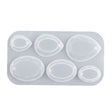 DIY Crystal Epoxy Cross Section Oval Pendant Earring Silicone Mold(Water Drops) - free shipping - PMc TechLife - Order now!