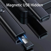 B2 2.4GHz Dual-Mode Conference PPT Wireless Page Turning Pen Multimedia Infrared Laser Pointer(Black)