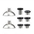 For PS4 Joystick 8pcs /Set Gamepad Metal Buttons Mushroom Head Magnetic Base Cross Keys Accessory Set - Others by PMC Jewellery | Online Shopping South Africa | PMC Jewellery | Buy Now Pay Later Mobicred