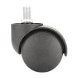 M10 Screw Quiet Swivel Chair Universal Wheels Office Chair Roller Casters(Black) - Furniture Accessories by PMc TechLife | Online Shopping South Africa | PMc TechLife | Buy Now Pay Later Mobicred