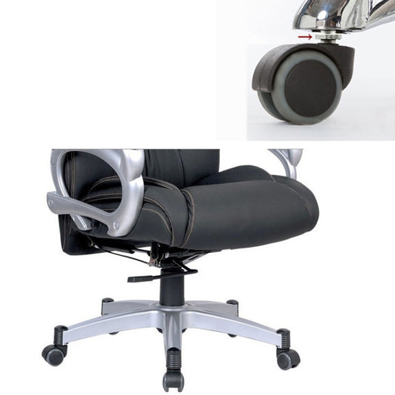 M10 Screw Quiet Swivel Chair Universal Wheels Office Chair Roller Casters(Green)