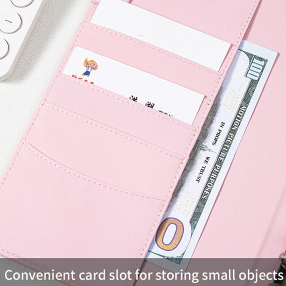 A5 100 Day Savings Challenge Envelope Budget Planner Binder Notebook Handbook, Color: Words Black