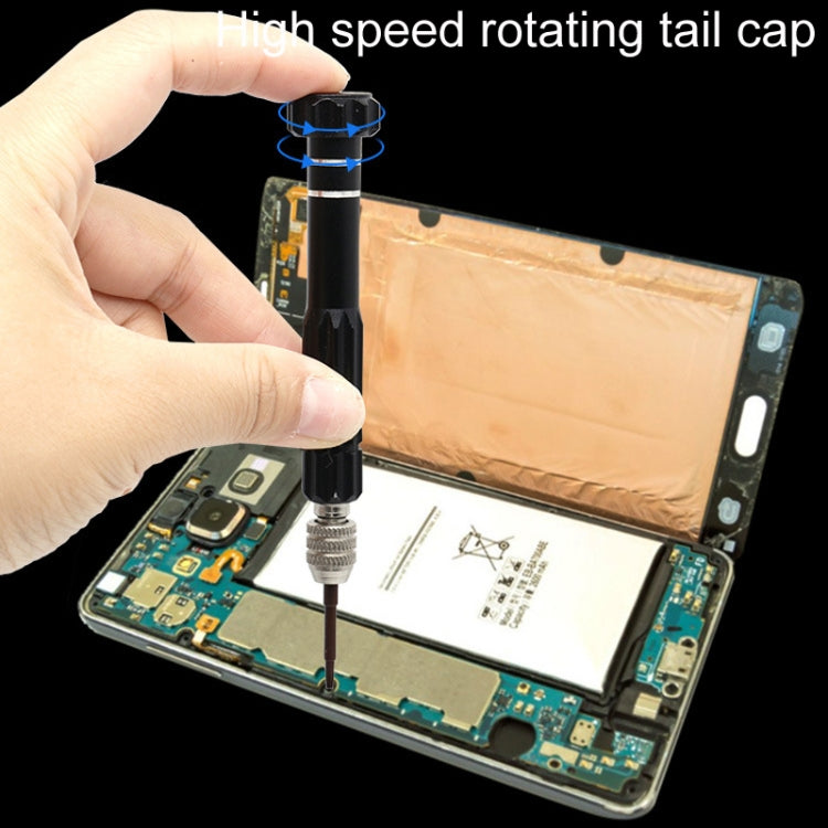 5 In 1 Aluminum Alloy Screwdriver Cell Phone Disassembly And Repair Tools(Black)