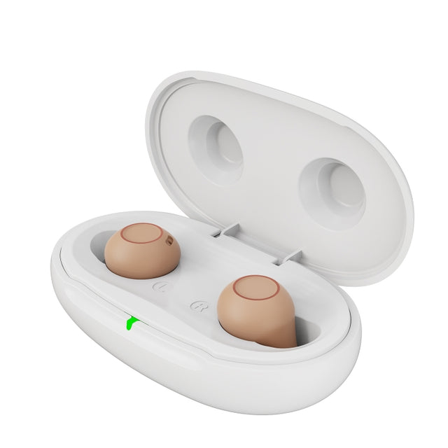 Z-26D1 Digital DSP In-ear TWS Invisible Hearing Aid Rechargeable Touch Control Sound Amplifier(Skin Color)