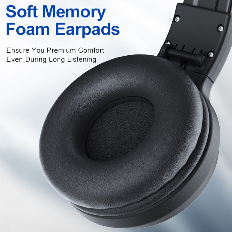 F4 Digital Display Automatic Scanning Foldable FM Radio Headphone, Spec: Battery Version