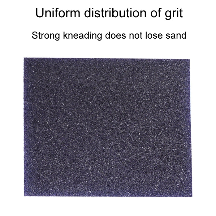 180# Woodworking Polishing Metal Rust Removal Wet And Dry Sponge Sandpaper
