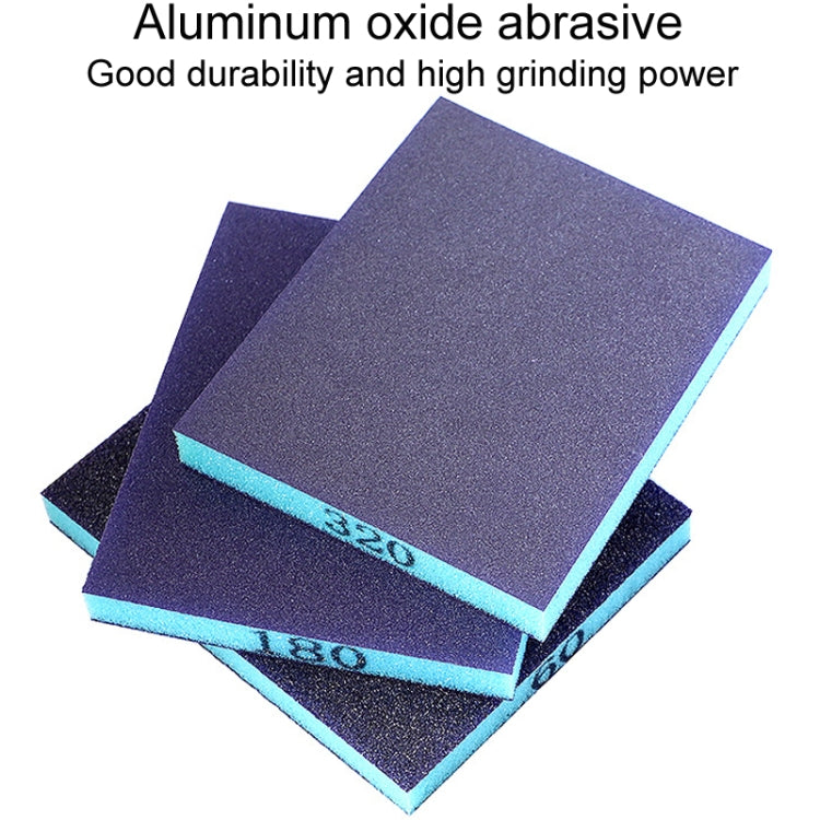 100# Woodworking Polishing Metal Rust Removal Wet And Dry Sponge Sandpaper
