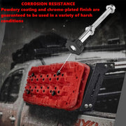 Traction Board Mounting Pins Kit Universal For 4.72"-6.69" Hole Spacing Recovery Tracks