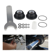 For Seastar HS5157 Boat Front Mount Hydraulic Steering Cylinder Seal Kits Wrench Tool(Orange Inner Ring)