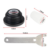 For Seastar HS5157 Boat Front Mount Hydraulic Steering Cylinder Seal Kits Wrench Tool(Orange Inner Ring)