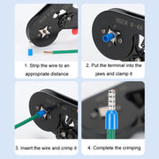 2120pcs /Set 0.5-16MM European Style Tube Type Wiring Cold Press Terminal Set(Terminal Box Package)