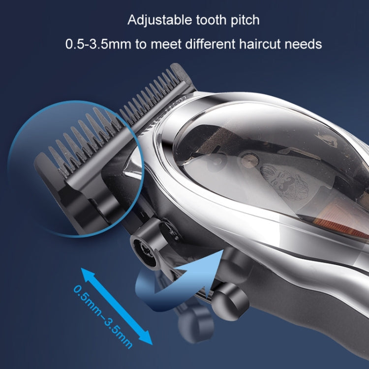 Rechargeable Magnetic Suspension High-speed Electric Hair Clipper(Gold)
