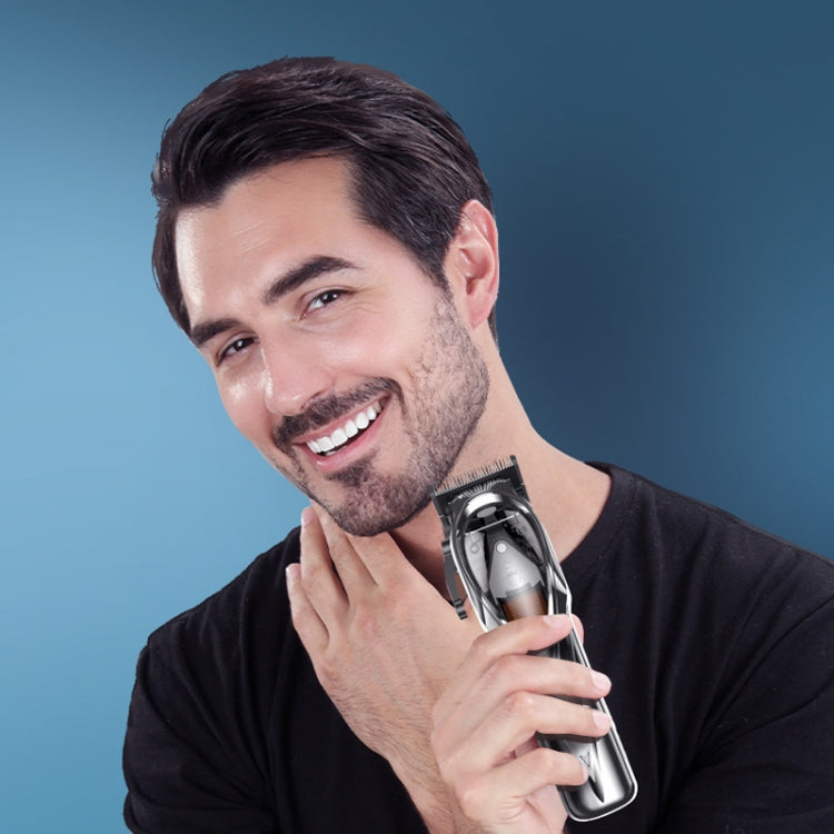 Rechargeable Magnetic Suspension High-speed Electric Hair Clipper(Gold)