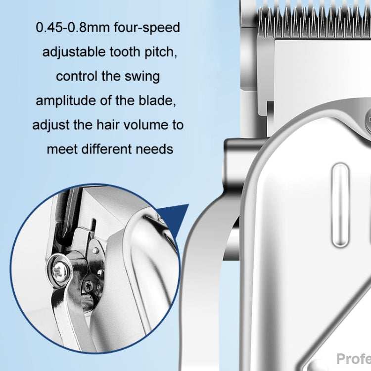 3pcs /Set Men Home Hair Salon High-power Hair Clipper(Colorful)