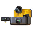 J6 Smart Digital Display Noise Reduction Magnetic Wireless Collar Microphone, Spec: 8 Pin - Microphone by PMC TechLife | Online Shopping South Africa | PMC TechLife | Buy Now Pay Later Mobicred