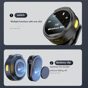 J6 Smart Digital Display Noise Reduction Magnetic Wireless Collar Microphone, Spec: Type-C