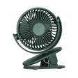 JisuLife FA29A Clip Desktop Mini Fan Portable USB Rechargeable Fan(Dark Green) - Electric Fans by JisuLife | Online Shopping South Africa | PMC TechLife | Buy Now Pay Later Mobicred