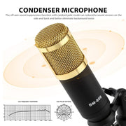 V8S Audio Mixer Live Voice Changer External Sound Card, Color: Gold Triangle Set