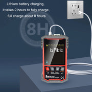 Battery Internal Resistance Tester Lead-Acid Alkaline Lithium Battery Tester, Model: IR502