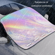 Car Laser Front Windshield Sun Protection Heat Insulation Sunshade, Size: Small