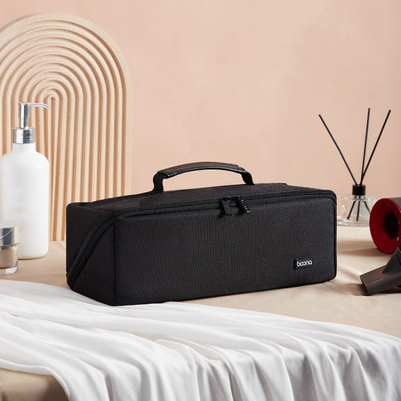 For Dyson Baona BN-DS010 Large Capacity Water-resistant Hair Dryer Storage Bag(Black)