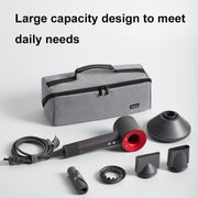 For Dyson Baona BN-DS010 Large Capacity Water-resistant Hair Dryer Storage Bag(Gray)