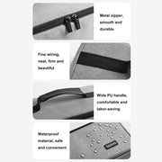 For Dyson Baona BN-DS010 Large Capacity Water-resistant Hair Dryer Storage Bag(Black)