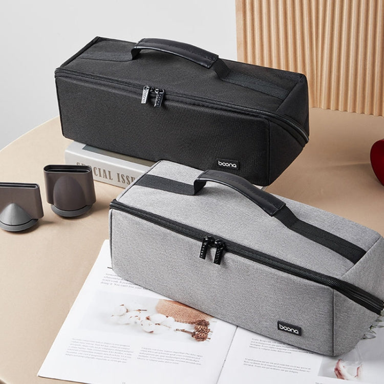 For Dyson Baona BN-DS010 Large Capacity Water-resistant Hair Dryer Storage Bag(Gray)