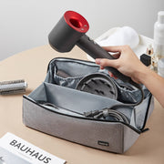 For Dyson Baona BN-DS010 Large Capacity Water-resistant Hair Dryer Storage Bag(Gray)