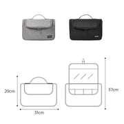 For Dyson Baona BN-DS002 Large Capacity Portable Handheld Hair Dryer Storage Bag with Hook(Gray)