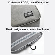For Dyson Baona BN-DS002 Large Capacity Portable Handheld Hair Dryer Storage Bag with Hook(Gray)