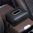 Car Seat Armrest Tissue Box Sun Visor Seat Back Hanging Paper Bag(Black) - Stowing Tidying by PMC TechLife | Online Shopping South Africa | PMC TechLife | Buy Now Pay Later Mobicred