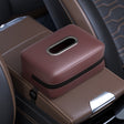Car Seat Armrest Tissue Box Sun Visor Seat Back Hanging Paper Bag(Red) - Stowing Tidying by PMC TechLife | Online Shopping South Africa | PMC TechLife | Buy Now Pay Later Mobicred