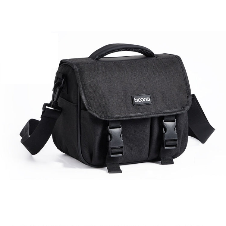 Baona BN-H017 Photography SLR / Micro Single Cross-Body Camera Storage Bag, Color: M Black