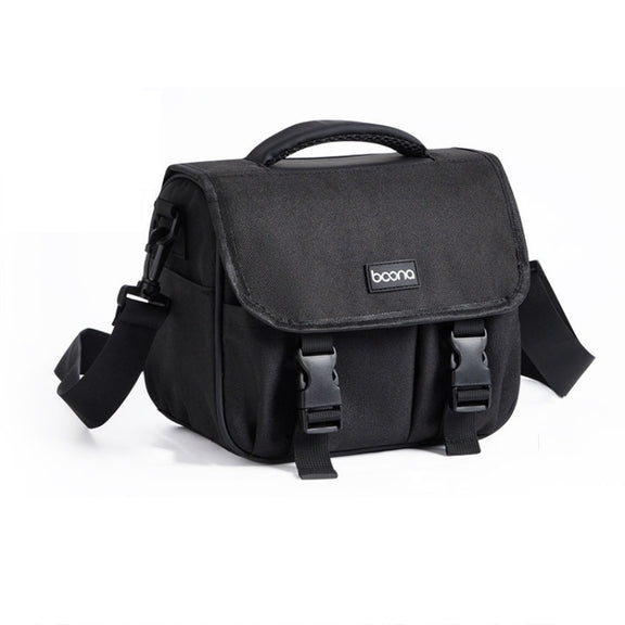 Baona BN-H017 Photography SLR / Micro Single Cross-Body Camera Storage Bag, Color: M Black