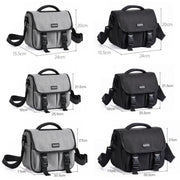 Baona BN-H017 Photography SLR / Micro Single Cross-Body Camera Storage Bag, Color: L Gray