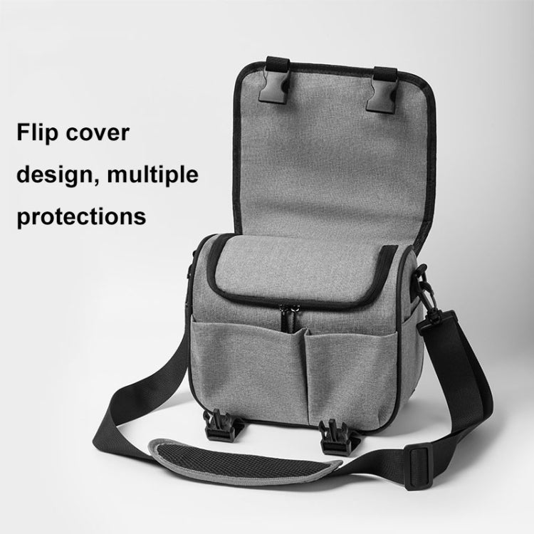 Baona BN-H017 Photography SLR / Micro Single Cross-Body Camera Storage Bag, Color: S Gray