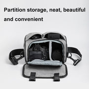 Baona BN-H017 Photography SLR / Micro Single Cross-Body Camera Storage Bag, Color: S Gray