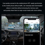 Mobile Phone WIFI Interconnection 2K Ultra-Clear Night Vision Hidden Driving Recorder, Version: USB Short Line(No TF Card)