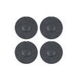 For 2024 Tesla Model 3 4pcs /Set Wheel Center Cover Modification Accessories(Matte Black) - Wheels Tires & Parts by PMC Jewellery | Online Shopping South Africa | PMC Jewellery | Buy Now Pay Later Mobicred
