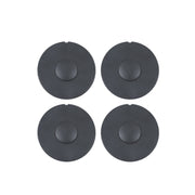 For 2024 Tesla Model 3 4pcs /Set Wheel Center Cover Modification Accessories(Matte Black)