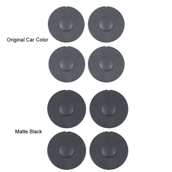 For 2024 Tesla Model 3 4pcs /Set Wheel Center Cover Modification Accessories(Original Car Color)
