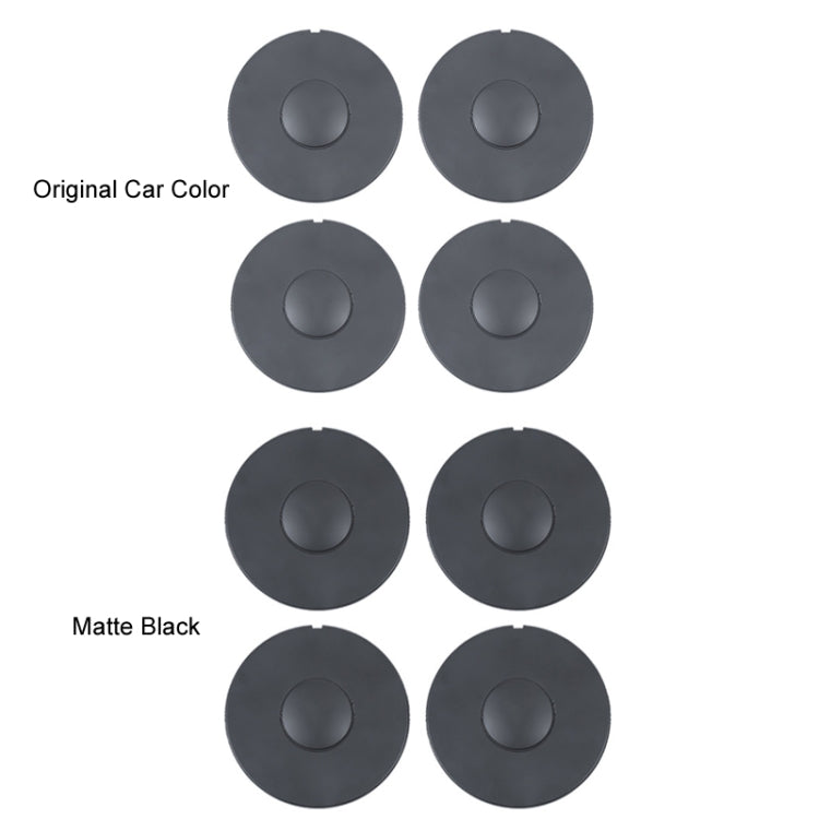 For 2024 Tesla Model 3 4pcs /Set Wheel Center Cover Modification Accessories(Original Car Color)