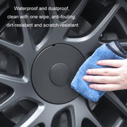 For 2024 Tesla Model 3 4pcs /Set Wheel Center Cover Modification Accessories(Original Car Color)